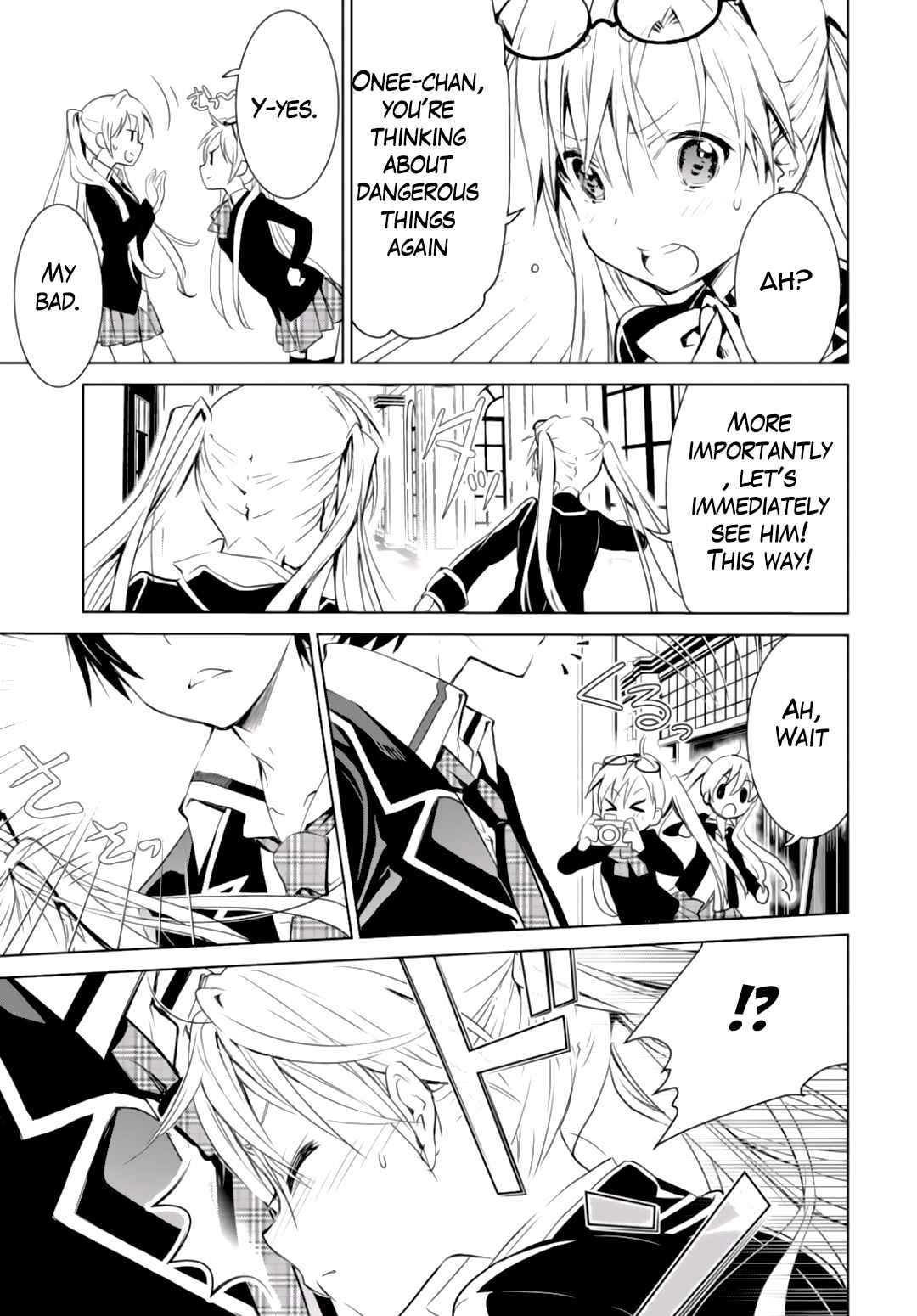 Page 19 Chapter 1.1 Trinity Seven: Liese Chronicle
