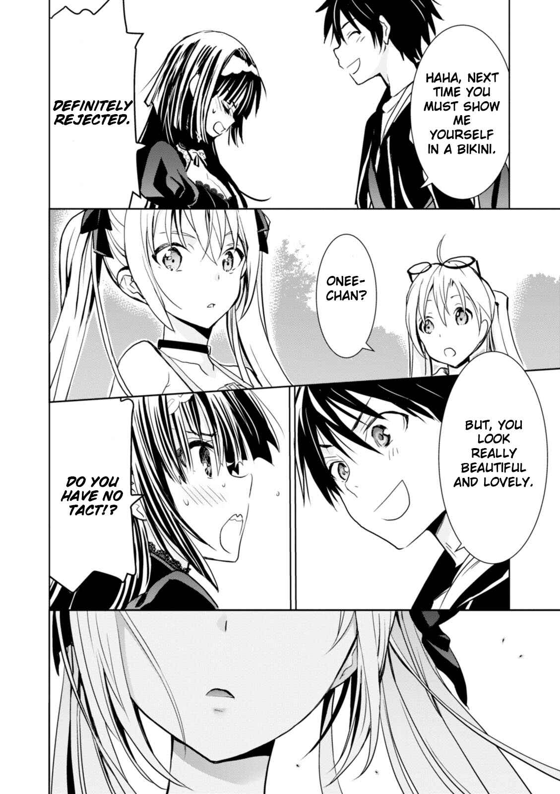 Page 28 Chapter 3 Trinity Seven: Liese Chronicle