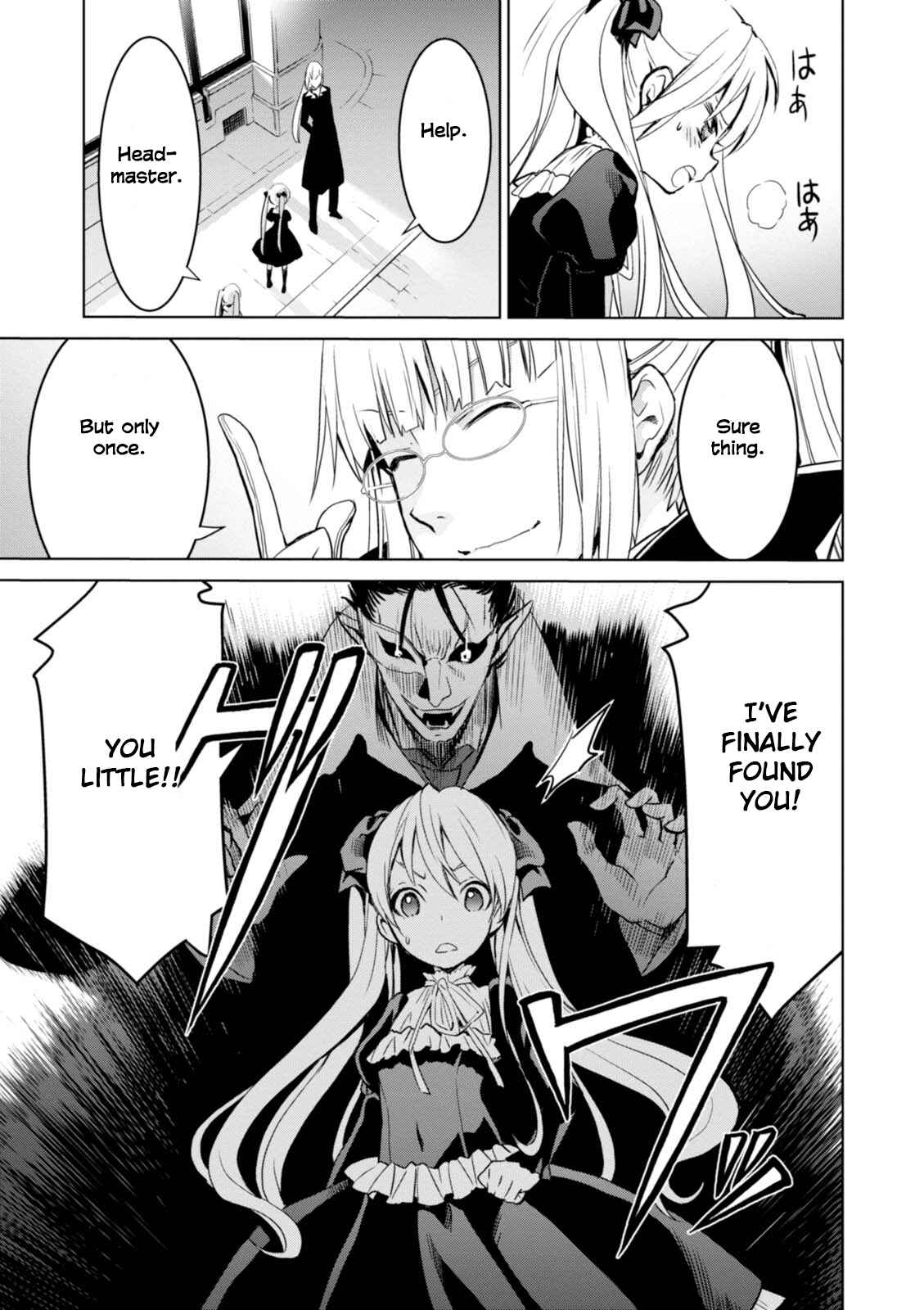 Page 19 Chapter 9 Trinity Seven: Liese Chronicle
