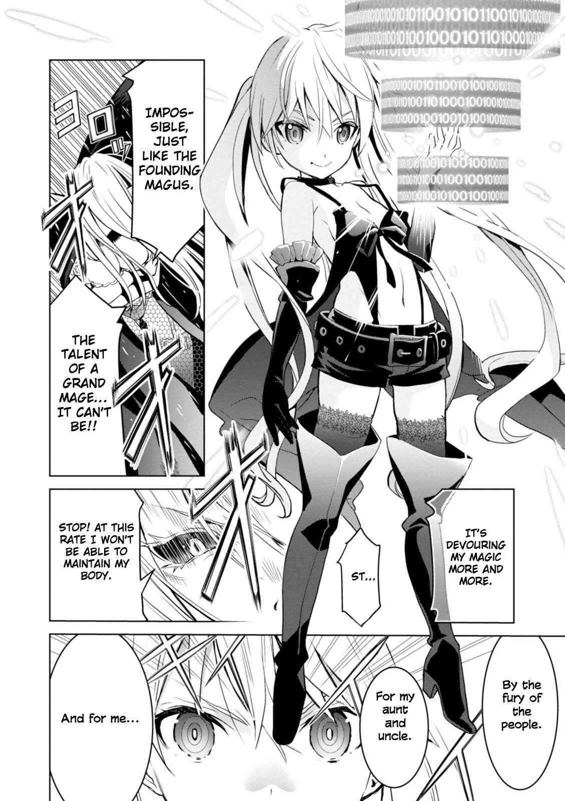 Page 32 Chapter 9 Trinity Seven: Liese Chronicle