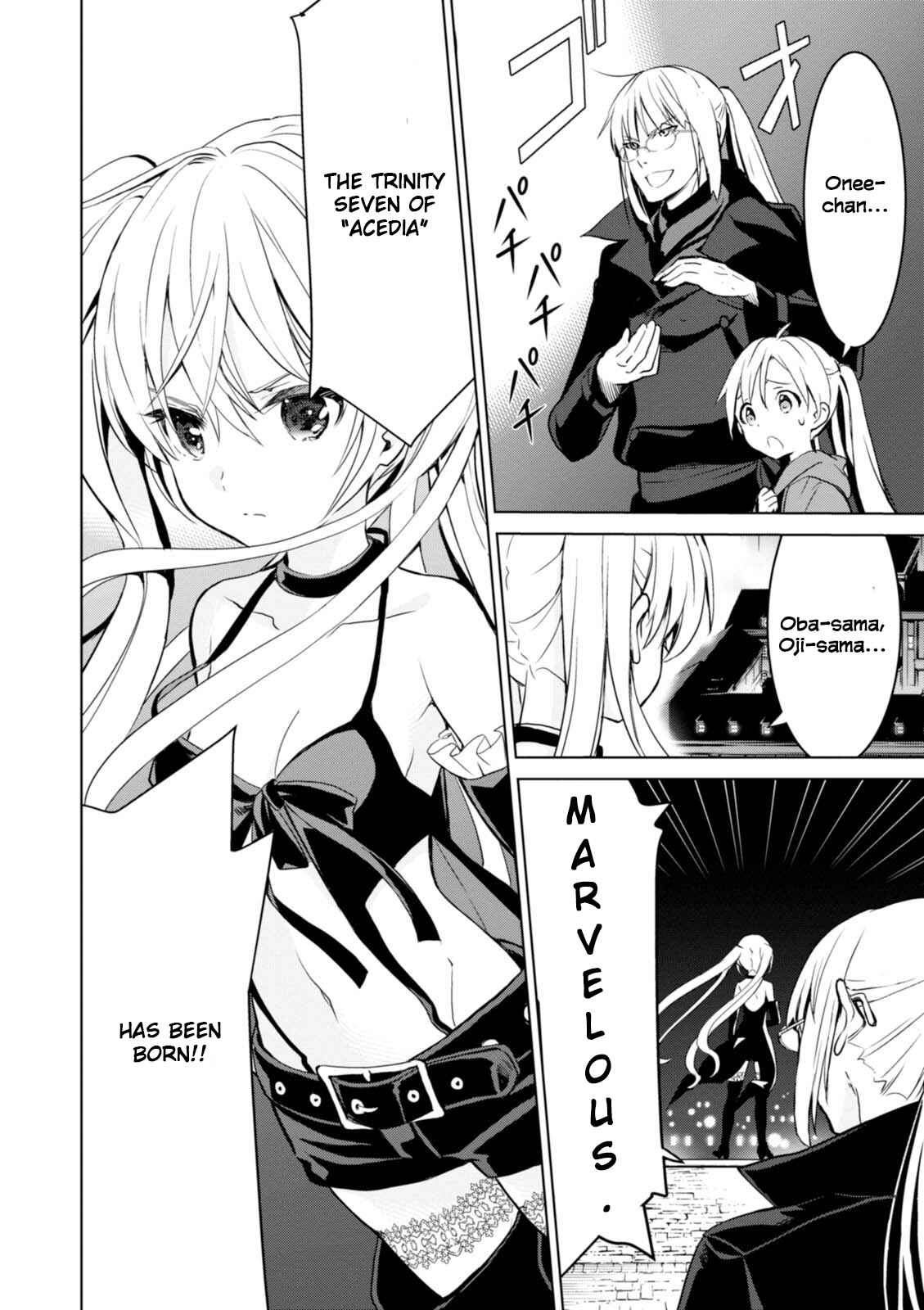 Page 34 Chapter 9 Trinity Seven: Liese Chronicle