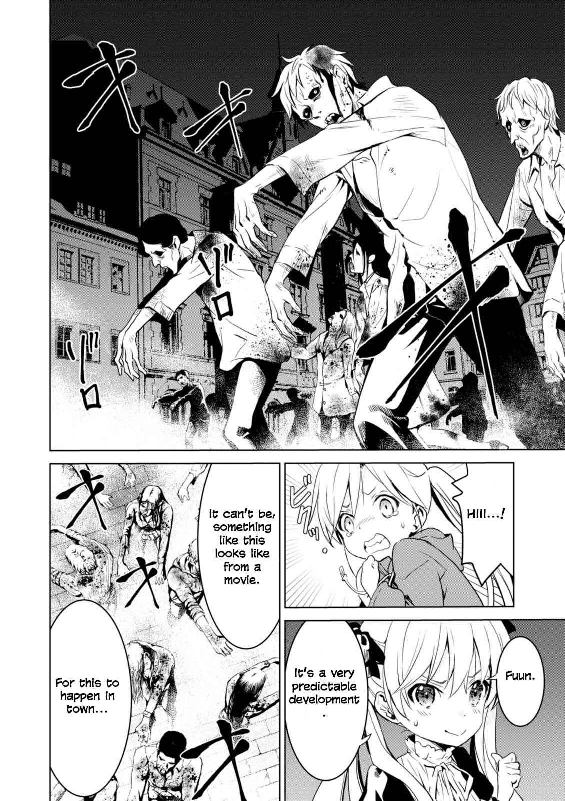 Page 8 Chapter 9 Trinity Seven: Liese Chronicle
