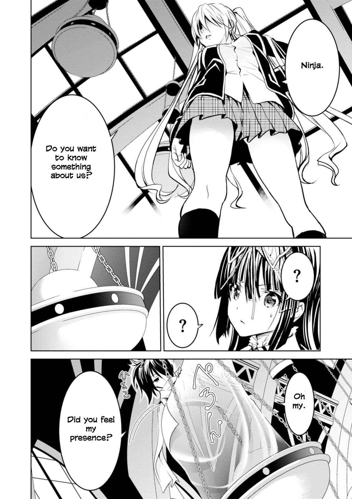 Page 18 Chapter 6 Trinity Seven: Liese Chronicle
