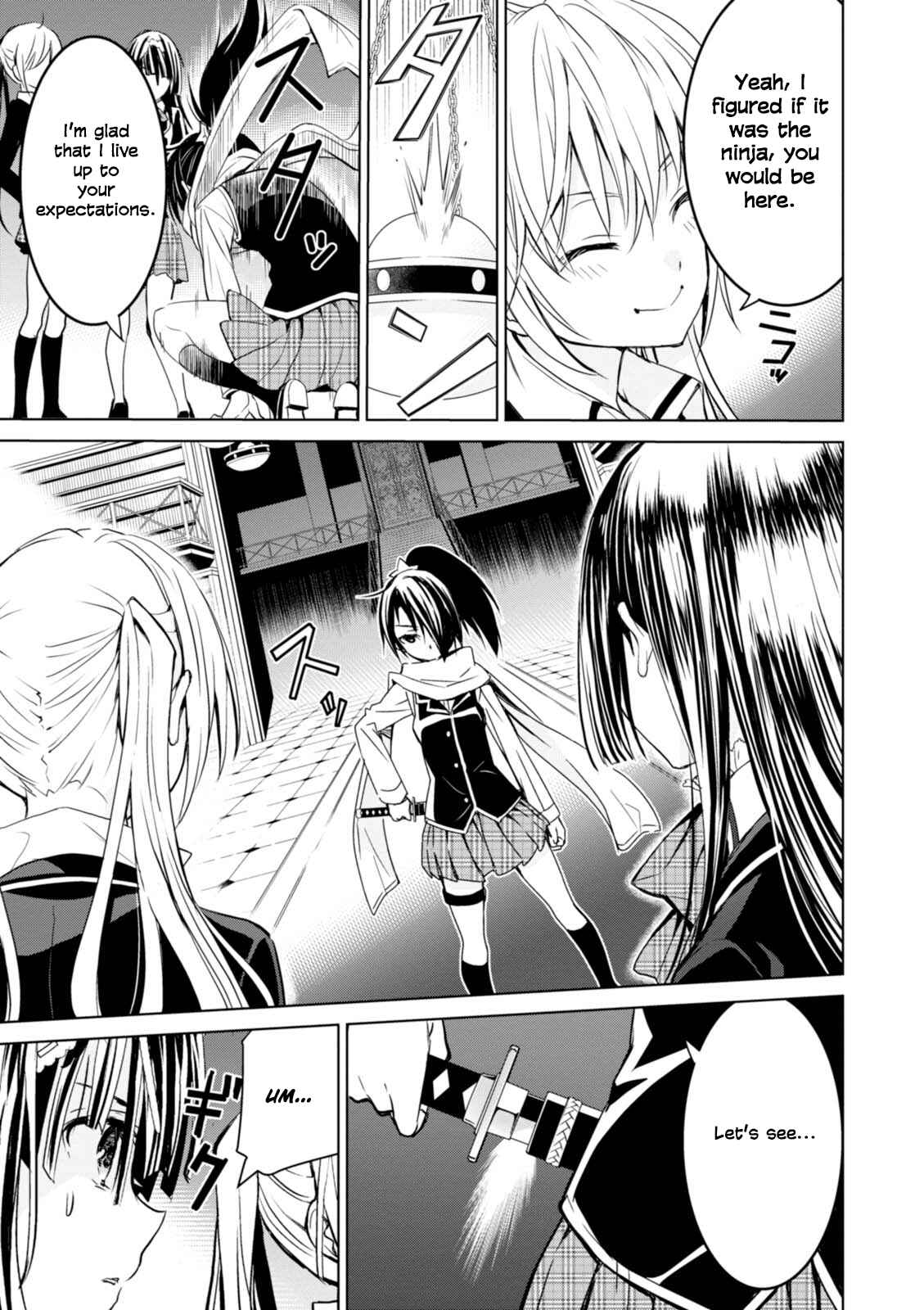 Page 19 Chapter 6 Trinity Seven: Liese Chronicle