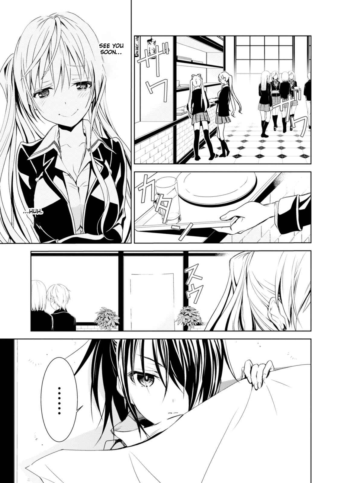 Page 11 Chapter 2 Trinity Seven: Liese Chronicle