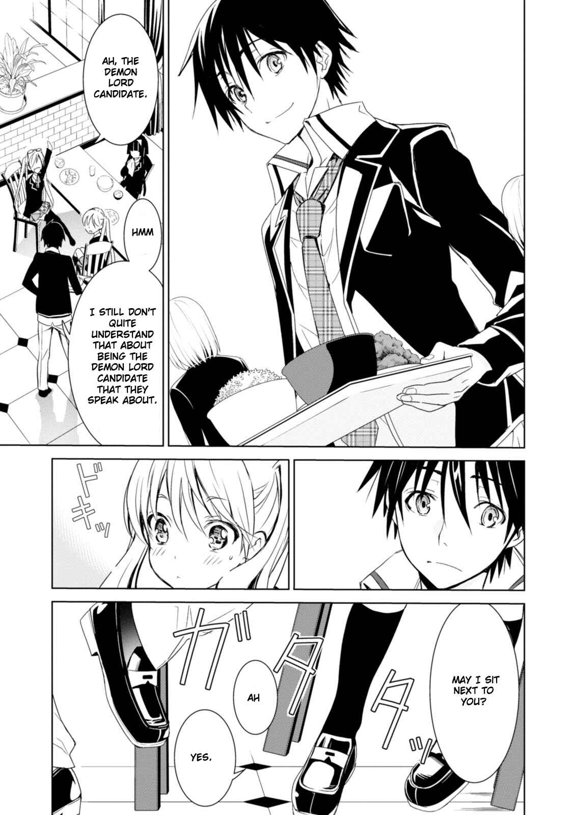 Page 9 Chapter 2 Trinity Seven: Liese Chronicle