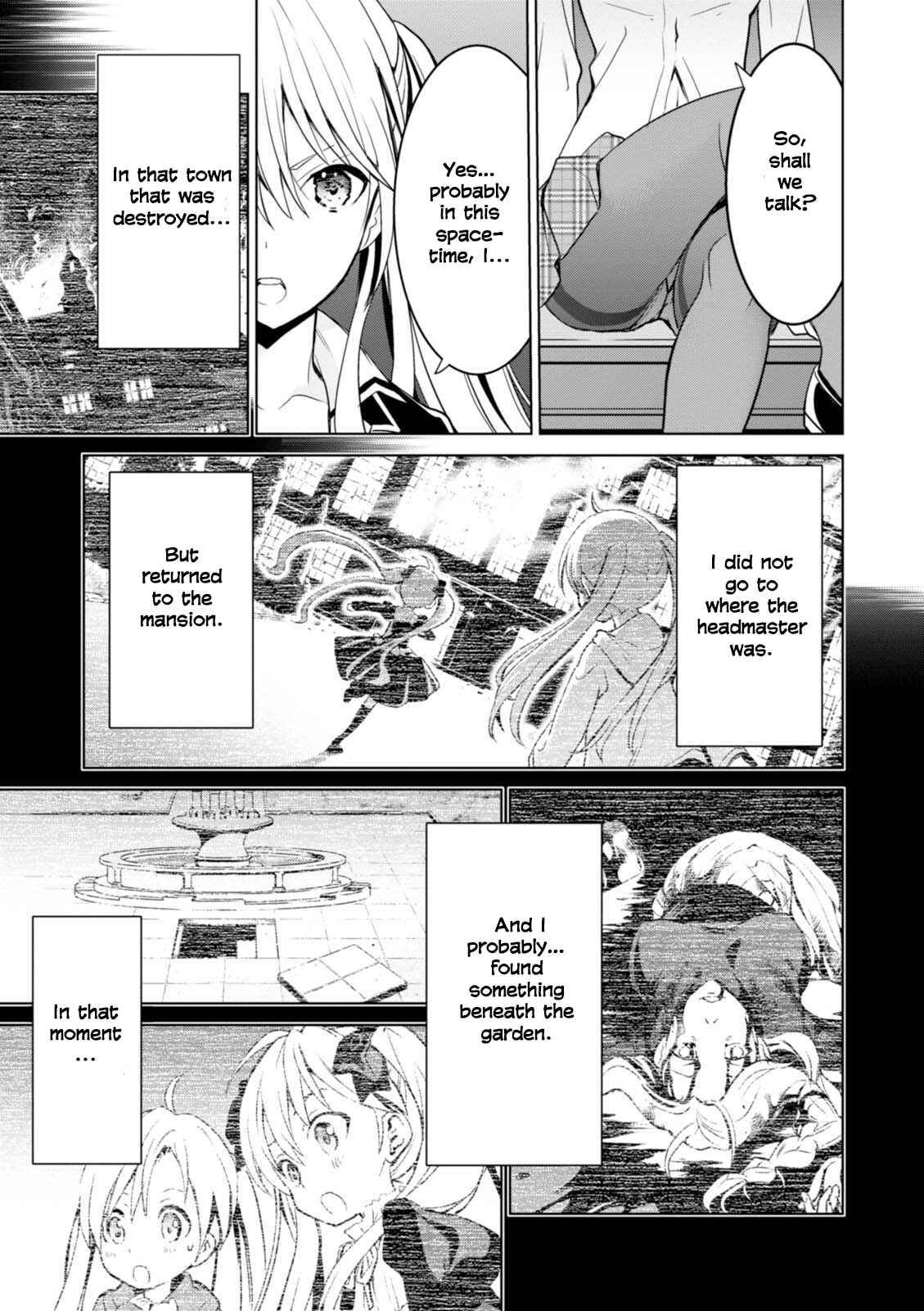 Page 19 Chapter 10 Trinity Seven: Liese Chronicle