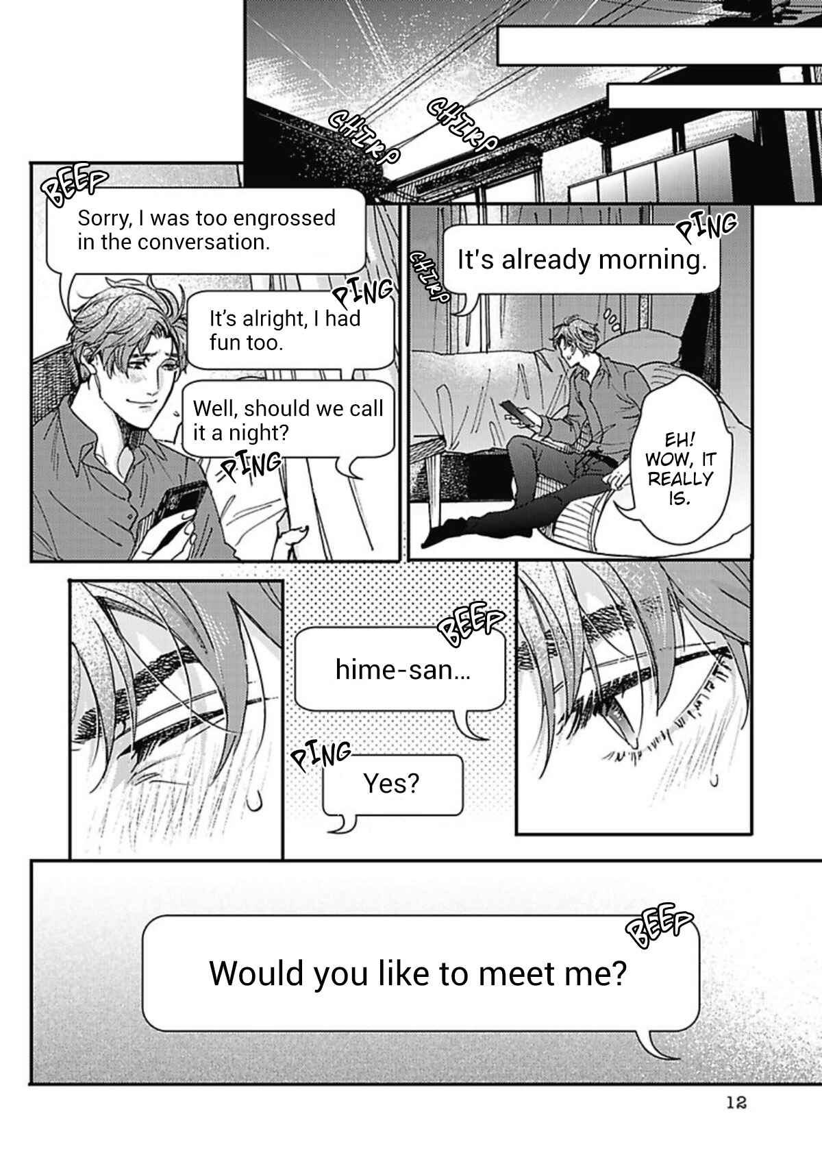 Page 13 Chapter 1 Meruhen na Otoko tachi