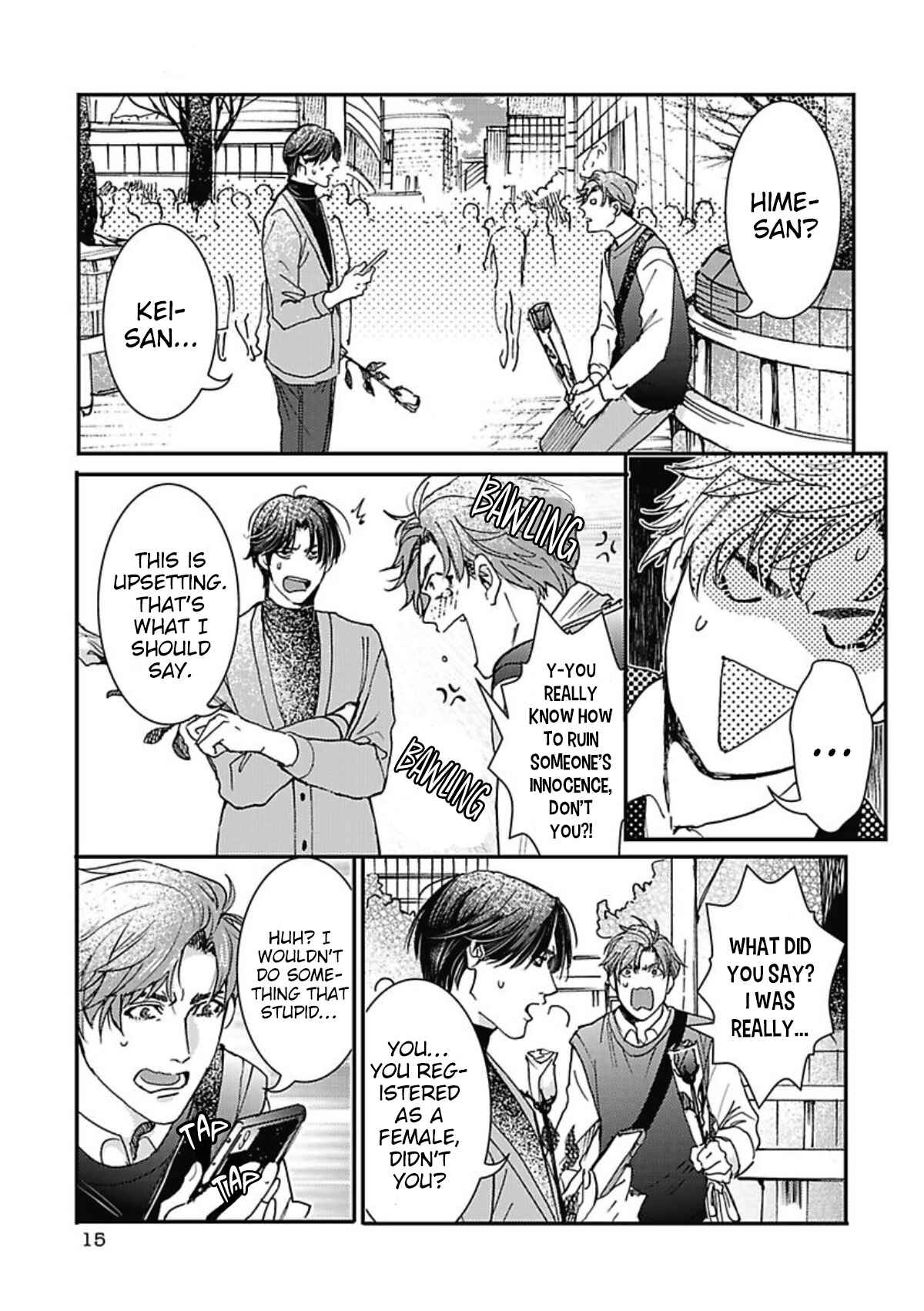 Page 16 Chapter 1 Meruhen na Otoko tachi