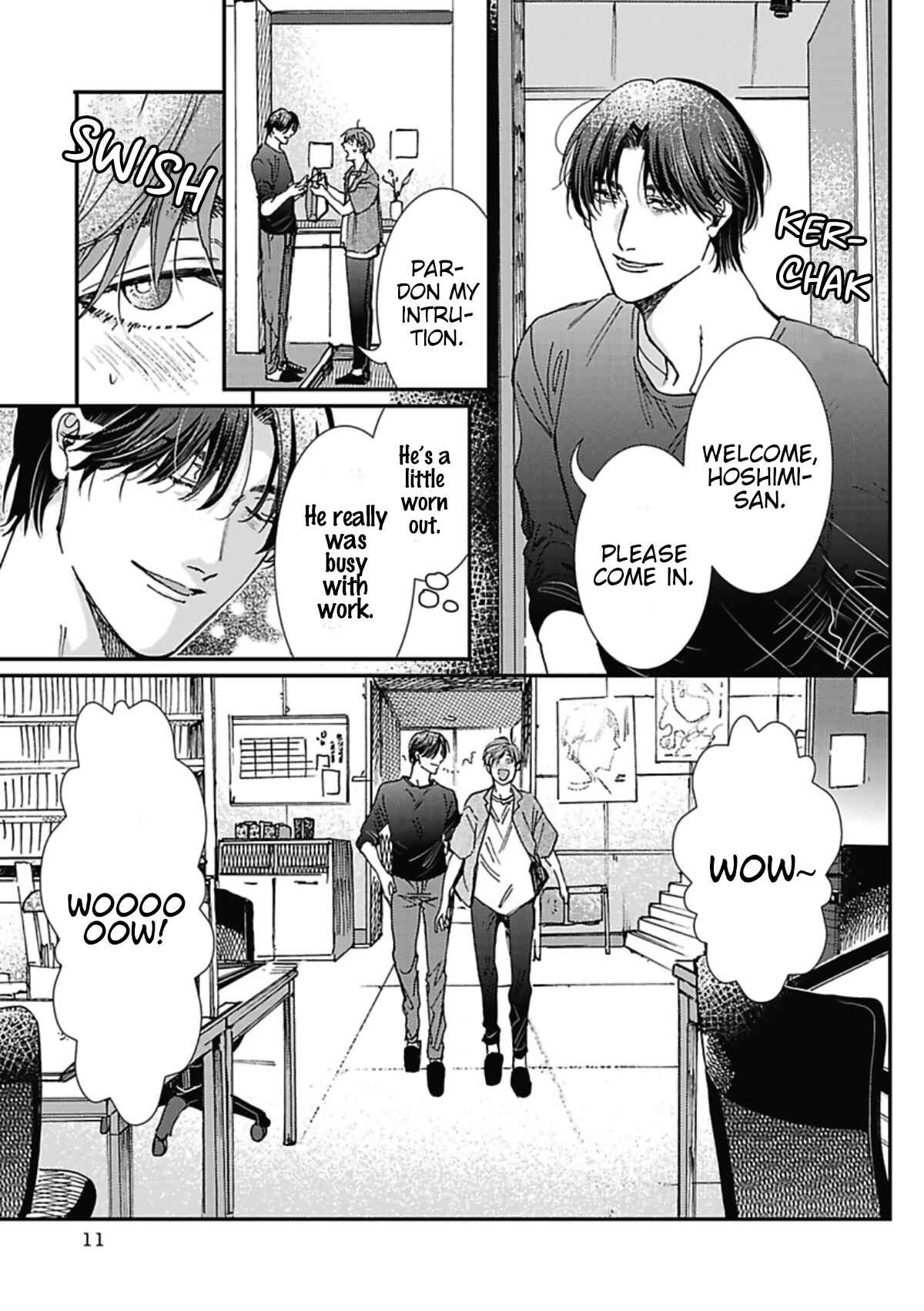 Page 11 Chapter 2 Meruhen na Otoko tachi