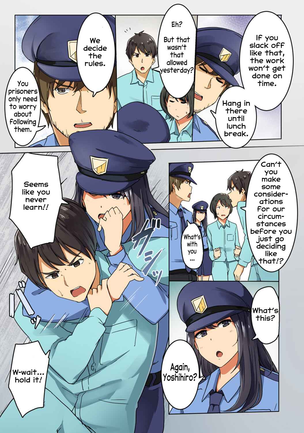 Page 4 Chapter 2 Kangoku Zemi Kanshu ni Zettai Fukujuu o Shiirarete