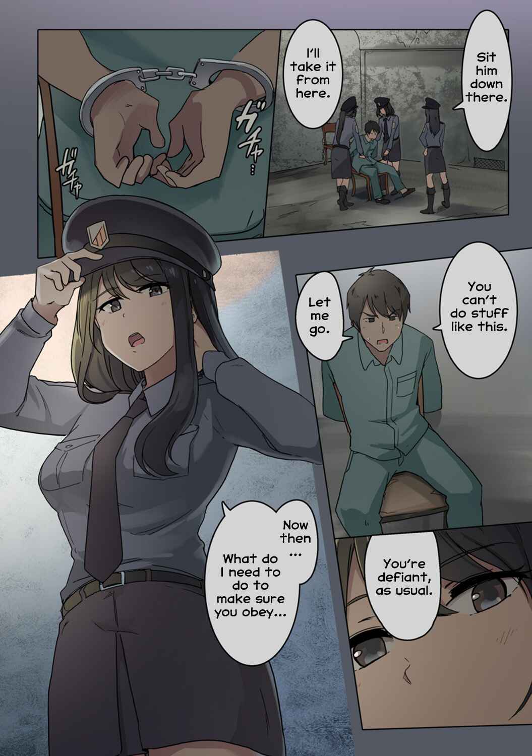 Page 5 Chapter 2 Kangoku Zemi Kanshu ni Zettai Fukujuu o Shiirarete