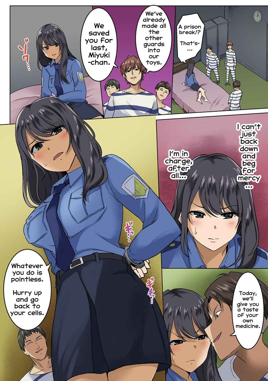 Page 1 Chapter 6 Kangoku Zemi Kanshu ni Zettai Fukujuu o Shiirarete