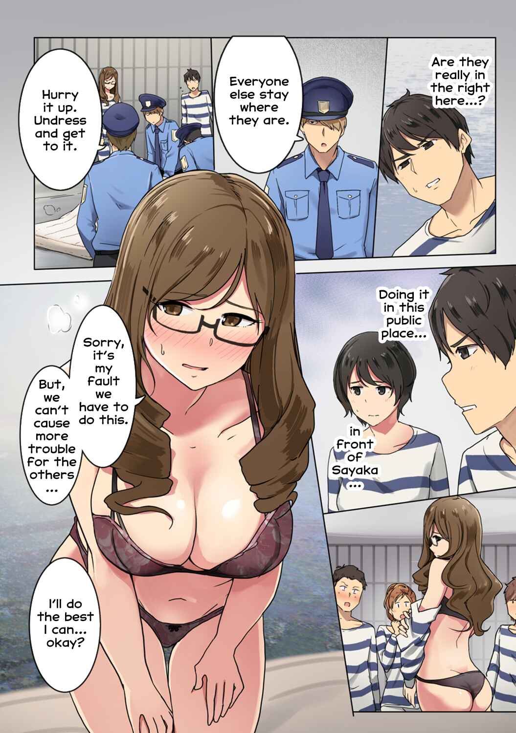 Page 5 Chapter 3 Kangoku Zemi Kanshu ni Zettai Fukujuu o Shiirarete