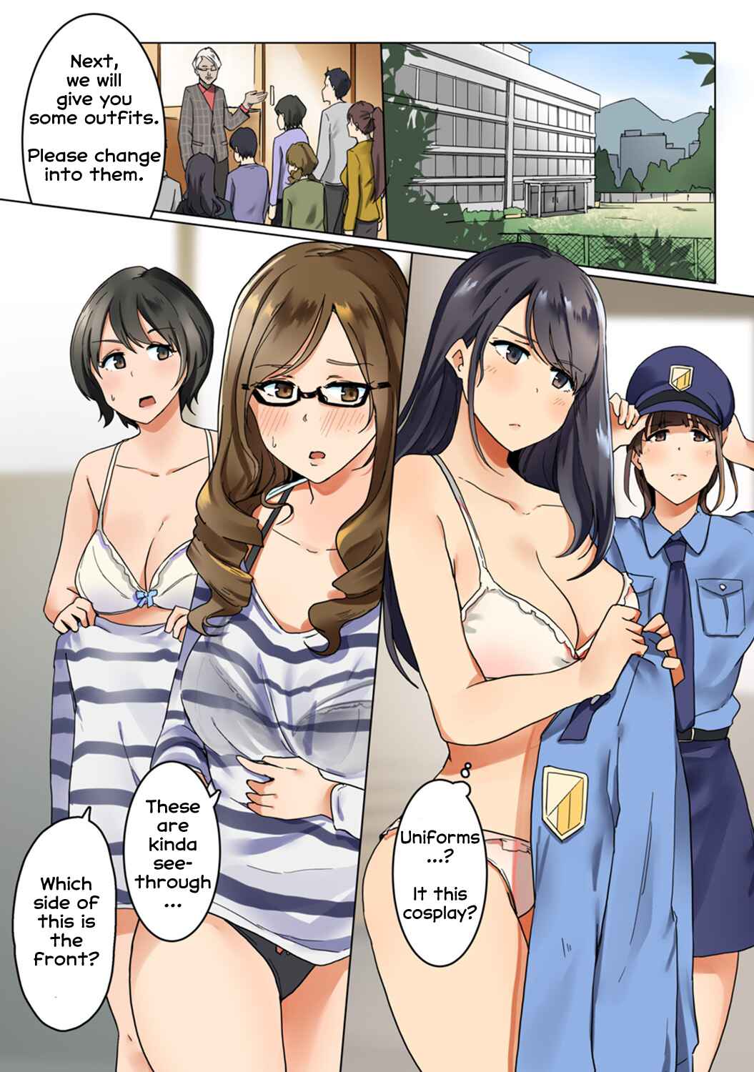 Page 3 Chapter 1 Kangoku Zemi Kanshu ni Zettai Fukujuu o Shiirarete