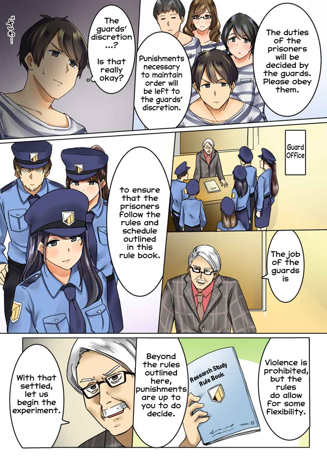 Page 6 Chapter 1 Kangoku Zemi Kanshu ni Zettai Fukujuu o Shiirarete
