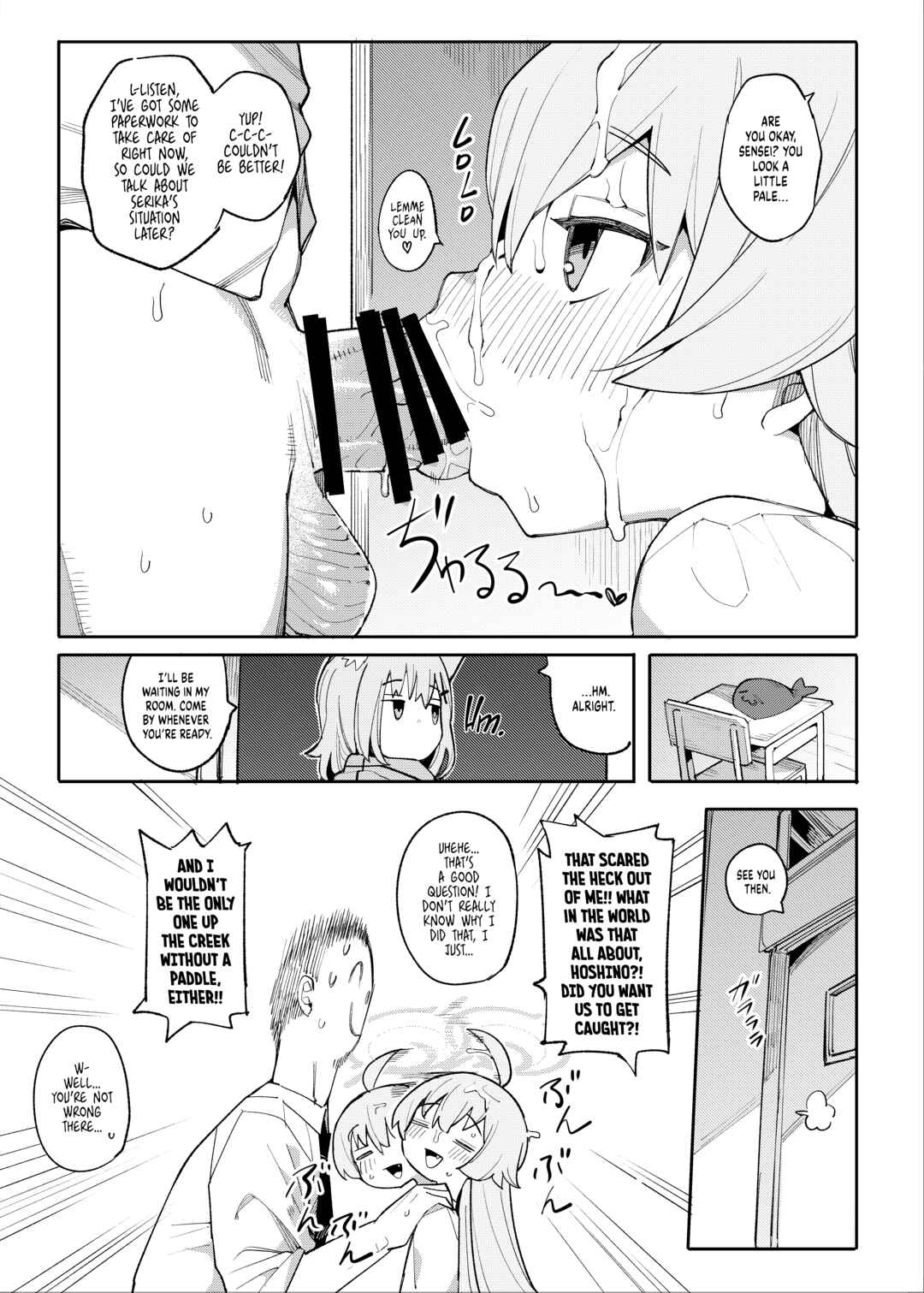 Page 10 Chapter Unknown_128d Blue Archive - Hoshino Wants To Be Doted On, Too!