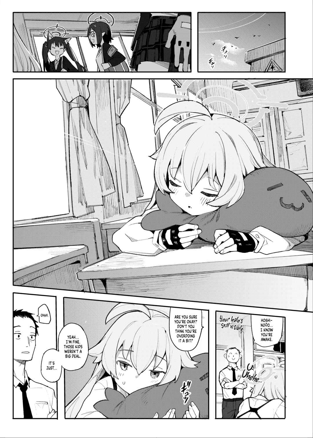 Page 4 Chapter Unknown_128d Blue Archive - Hoshino Wants To Be Doted On, Too!