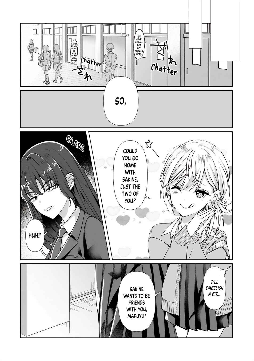 Page 1 Chapter 4.2 Yuri no Hajimari wa Dorei Kara