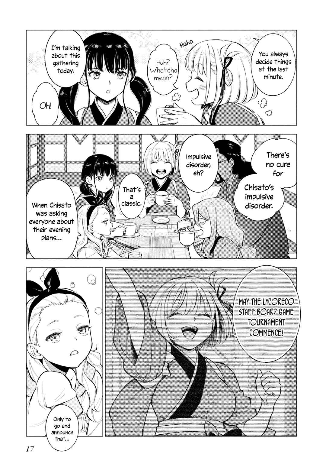 Page 5 Chapter 2 Lycoris Recoil: Koushiki Comic Anthology - Repeat