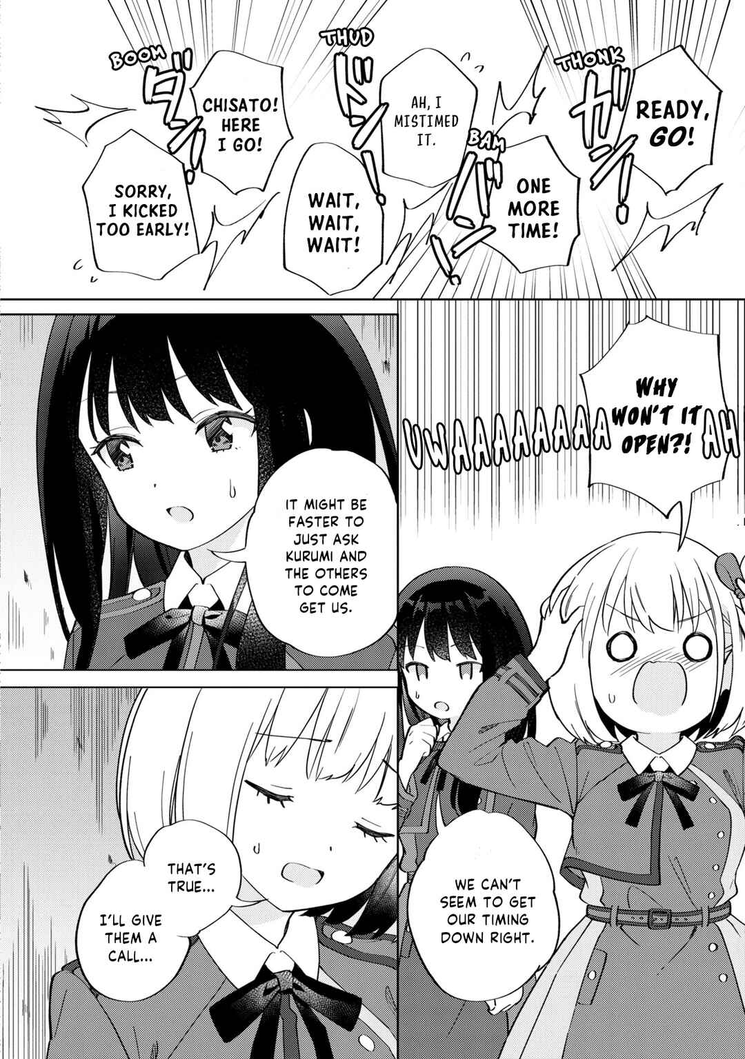 Page 6 Chapter 4 Lycoris Recoil: Koushiki Comic Anthology - Repeat