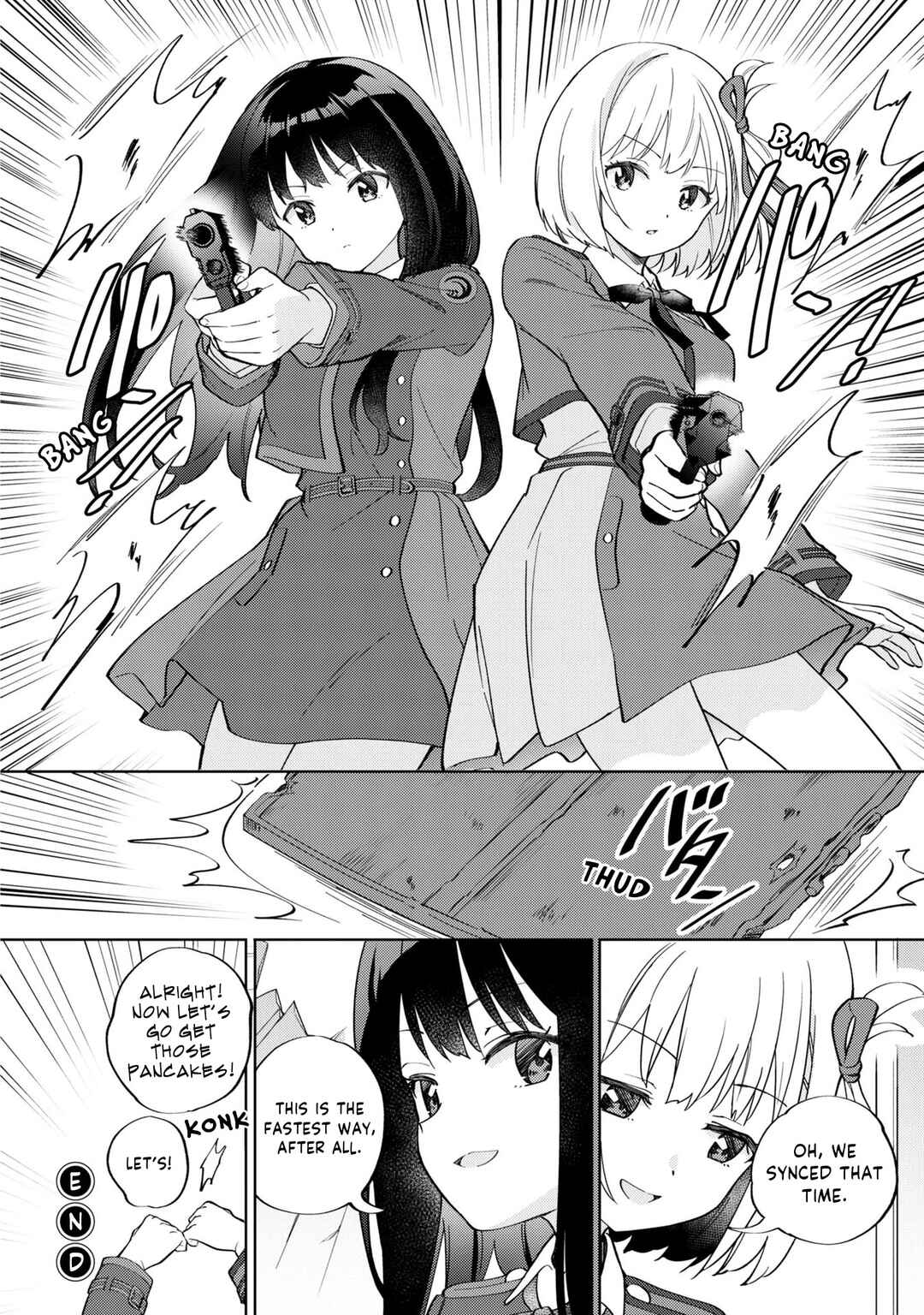Page 8 Chapter 4 Lycoris Recoil: Koushiki Comic Anthology - Repeat