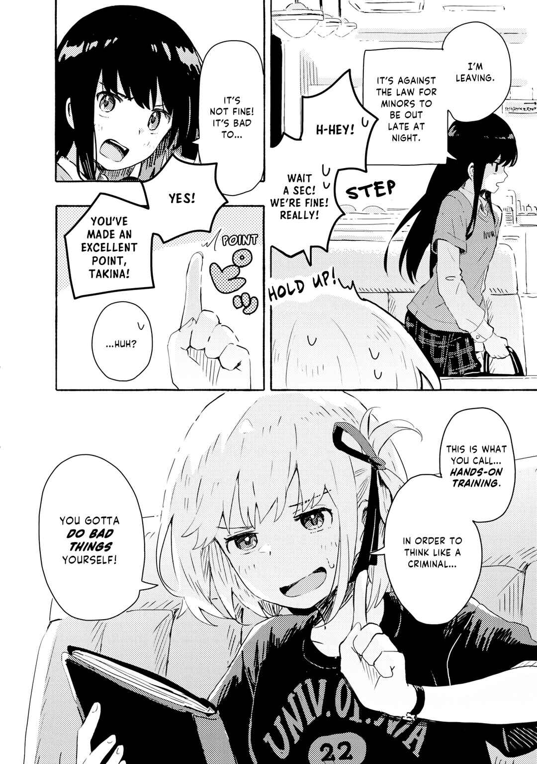 Page 2 Chapter 8 Lycoris Recoil: Koushiki Comic Anthology - Repeat