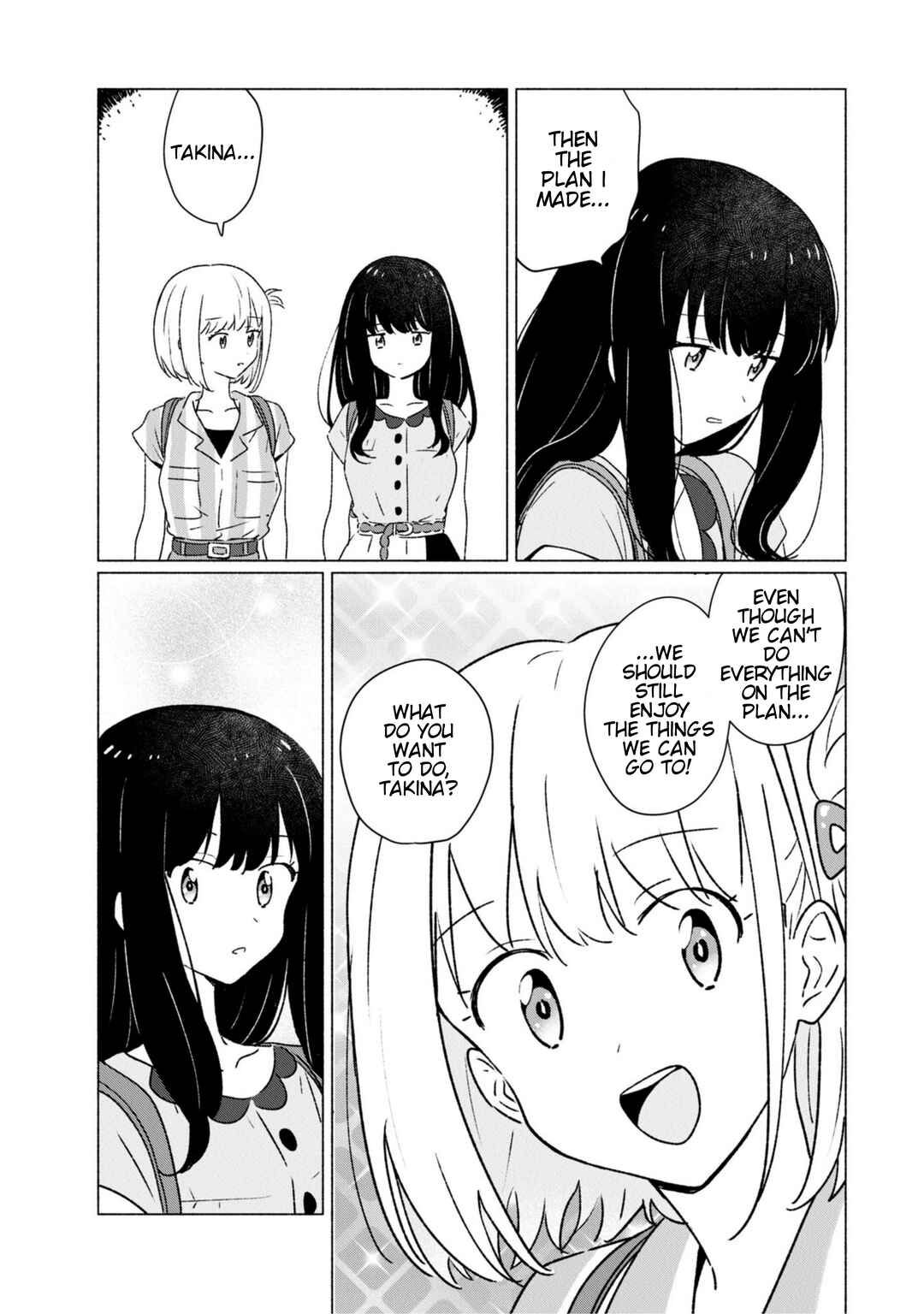 Page 6 Chapter 12 Lycoris Recoil: Koushiki Comic Anthology - Repeat