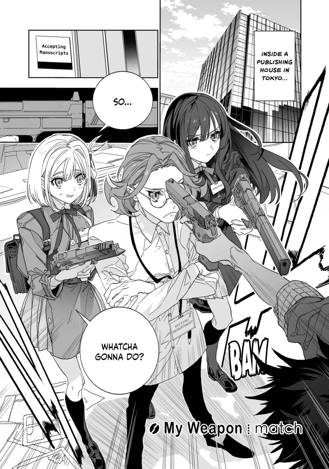Page 1 Chapter 9 Lycoris Recoil: Koushiki Comic Anthology - Repeat