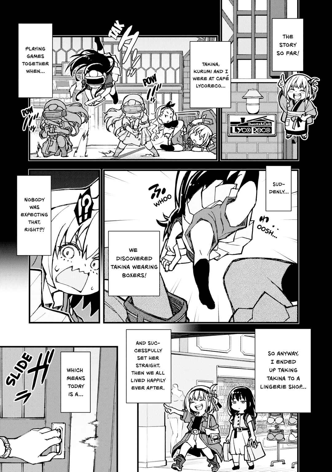 Page 1 Chapter 3 Lycoris Recoil: Koushiki Comic Anthology - Repeat
