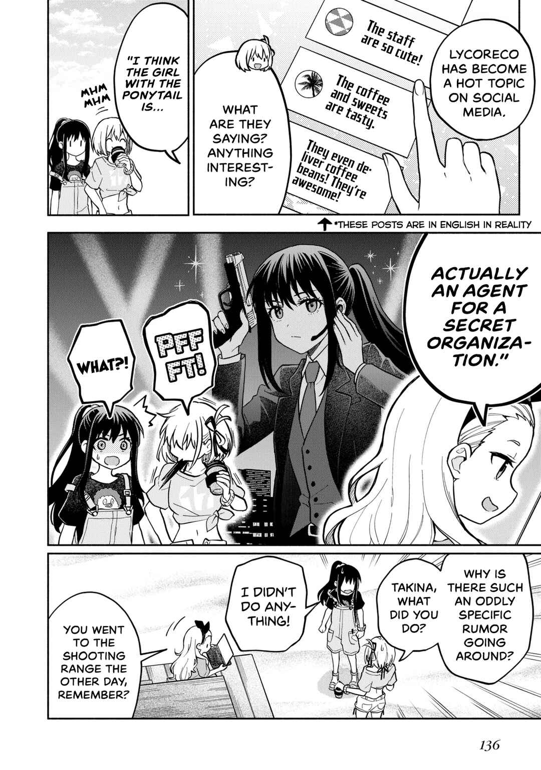 Page 2 Chapter 14 Lycoris Recoil: Koushiki Comic Anthology - Repeat