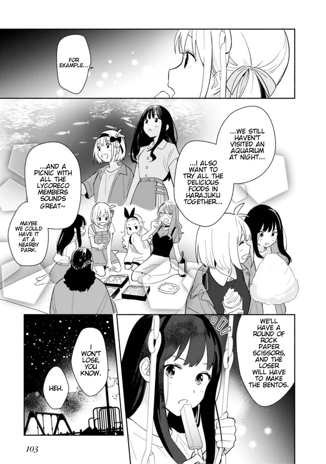 Page 7 Chapter 11 Lycoris Recoil: Koushiki Comic Anthology - Repeat