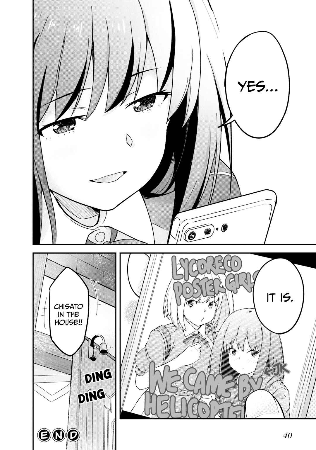 Page 8 Chapter 4 Lycoris Recoil: Koushiki Comic Anthology - Repeat