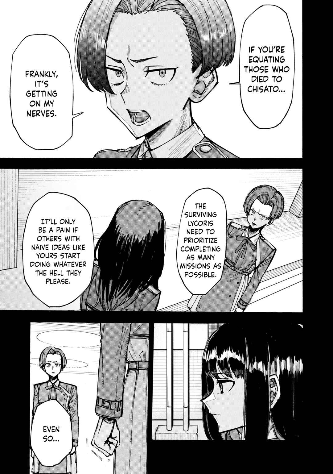 Page 5 Chapter 13 Lycoris Recoil: Koushiki Comic Anthology - Repeat