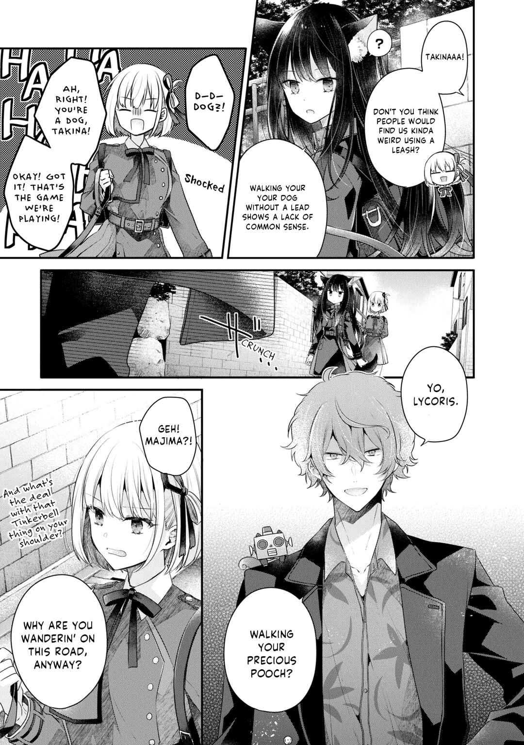 Page 5 Chapter 5 Lycoris Recoil: Koushiki Comic Anthology - Repeat