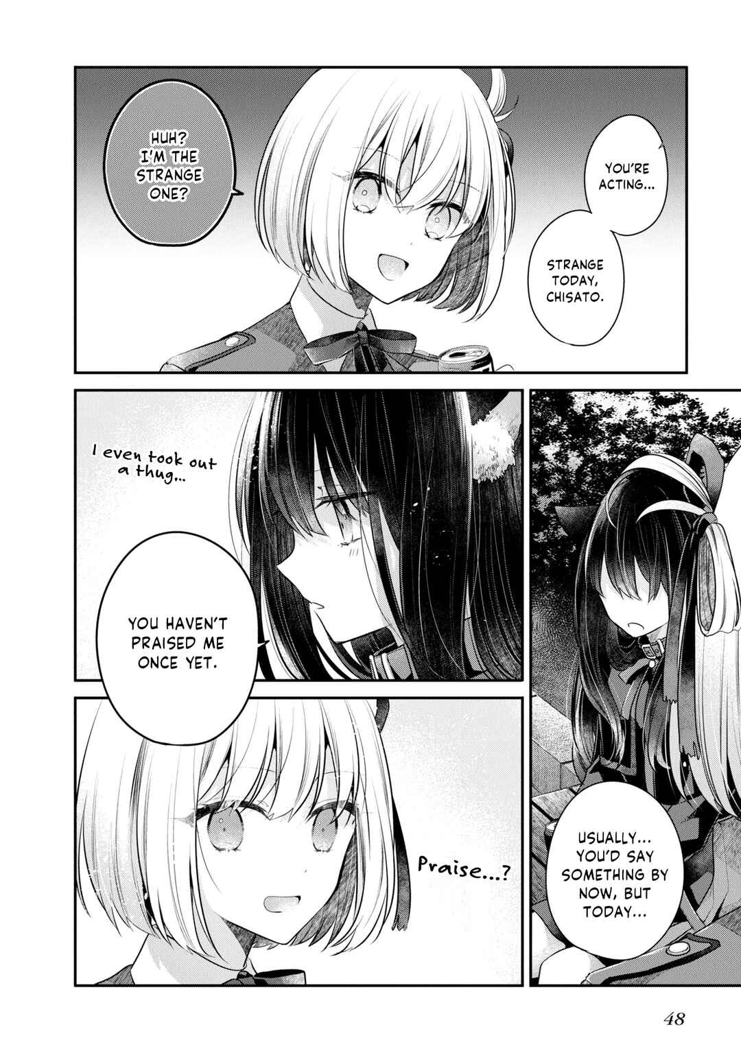 Page 8 Chapter 5 Lycoris Recoil: Koushiki Comic Anthology - Repeat