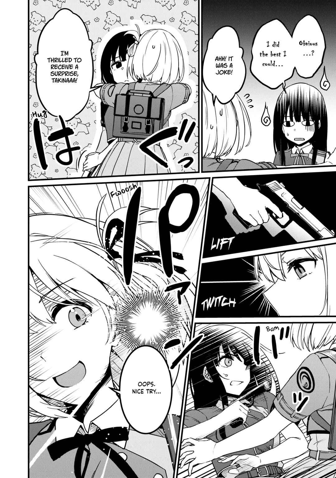 Page 6 Chapter 5 Lycoris Recoil: Koushiki Comic Anthology - Repeat