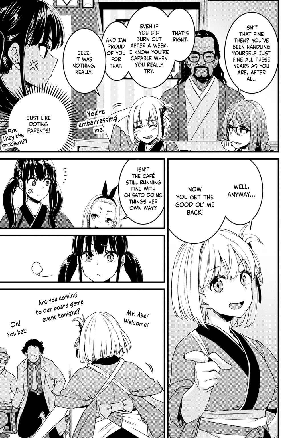 Page 7 Chapter 14 Lycoris Recoil: Koushiki Comic Anthology - Repeat