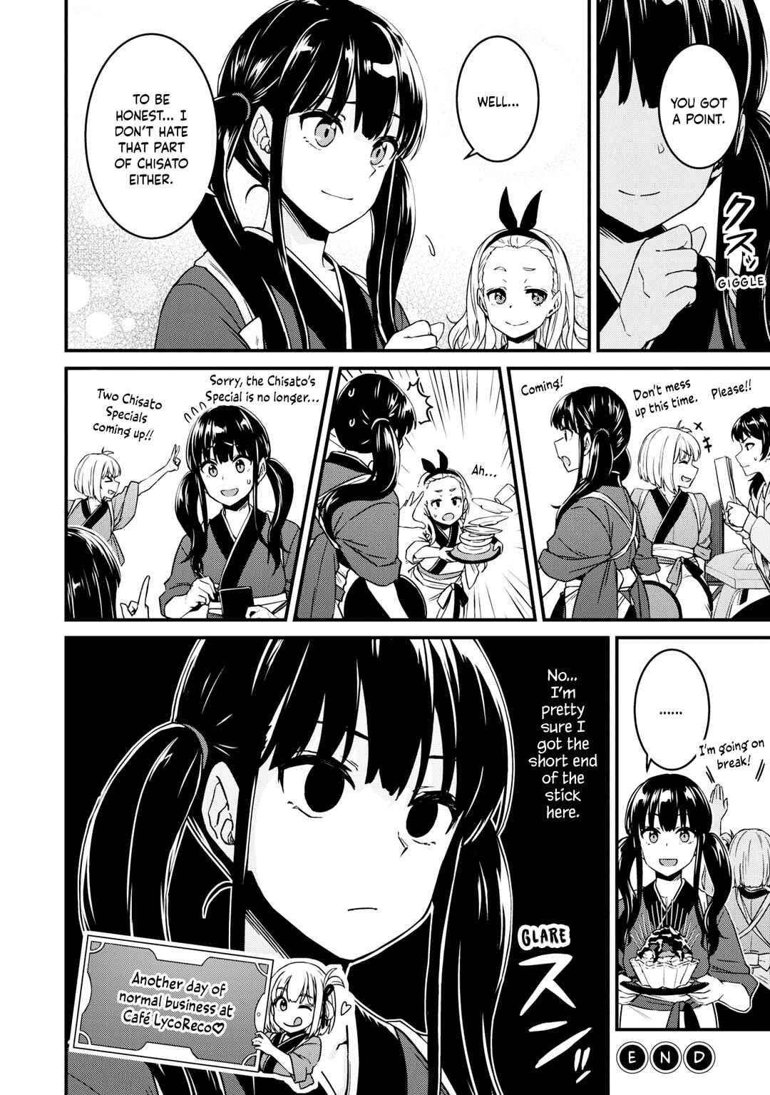 Page 8 Chapter 14 Lycoris Recoil: Koushiki Comic Anthology - Repeat
