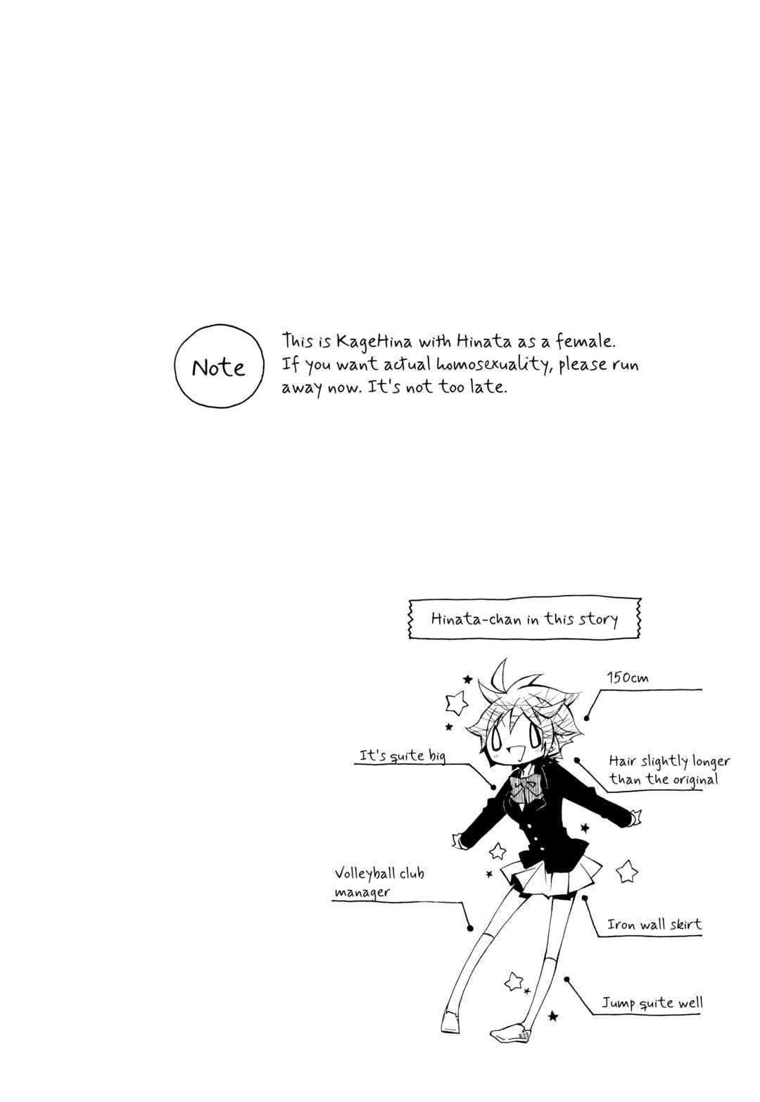Page 2 Chapter Unknown_de6e Haikyu!! - Hinata-chan no Cinderella Keikaku!! (Doujinshi)