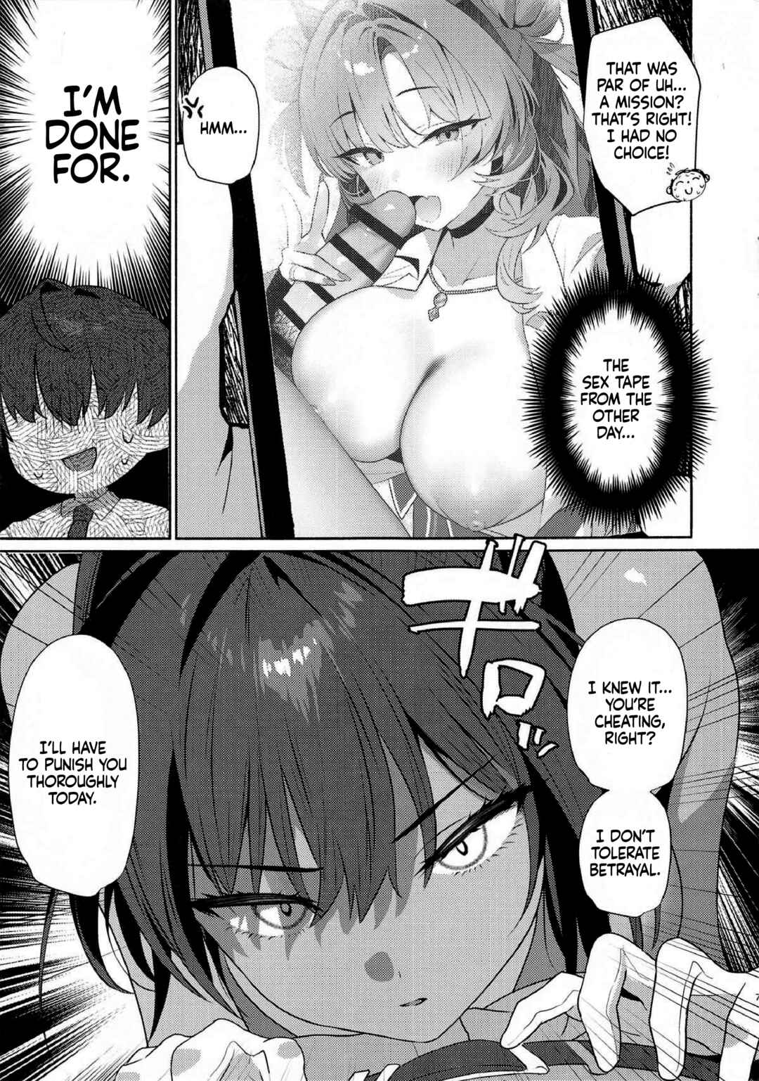 Page 6 Chapter Unknown_6802 Blue Archive - Loving Karin (Doujinshi)