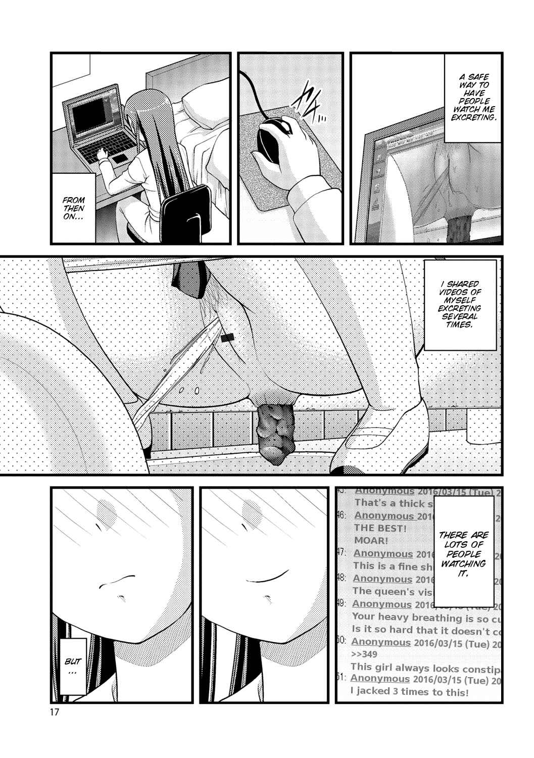 Page 17 Chapter 1 Kanojo ga suru Futokute Katai Mono