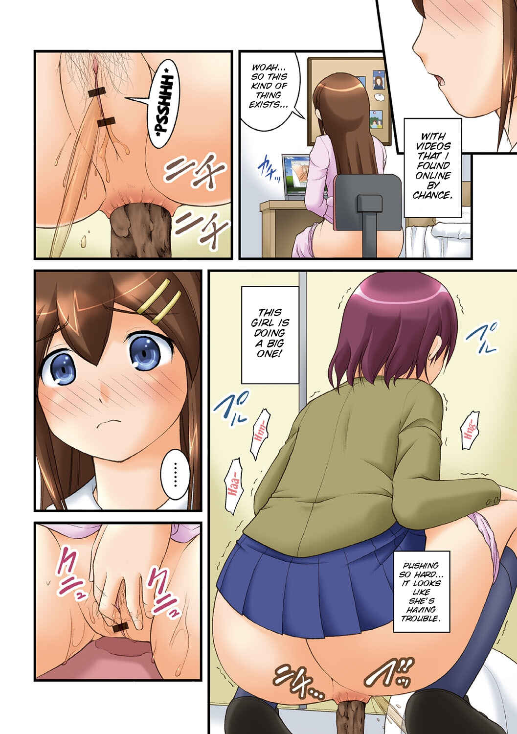Page 4 Chapter 1 Kanojo ga suru Futokute Katai Mono