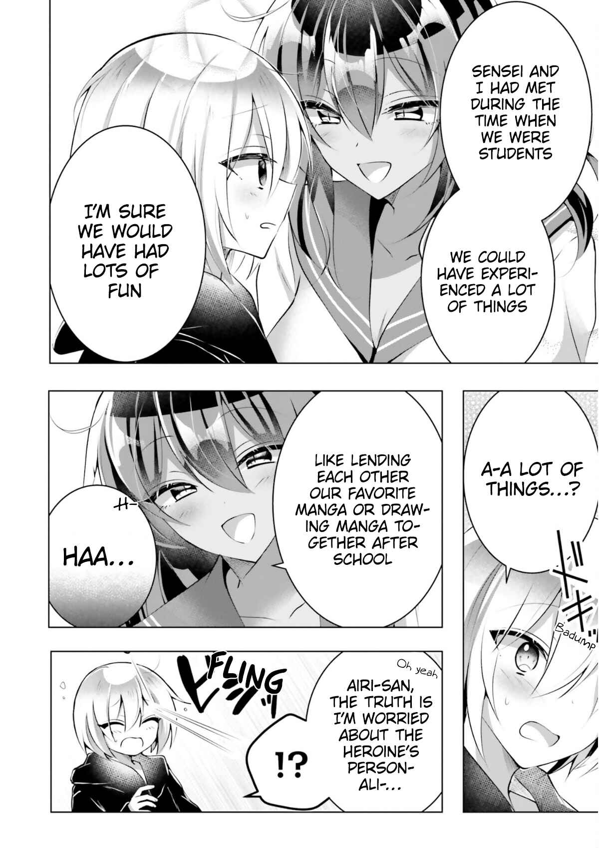 Page 12 Chapter 7 Kasshoku Henshuu-san to Shota Mangaka