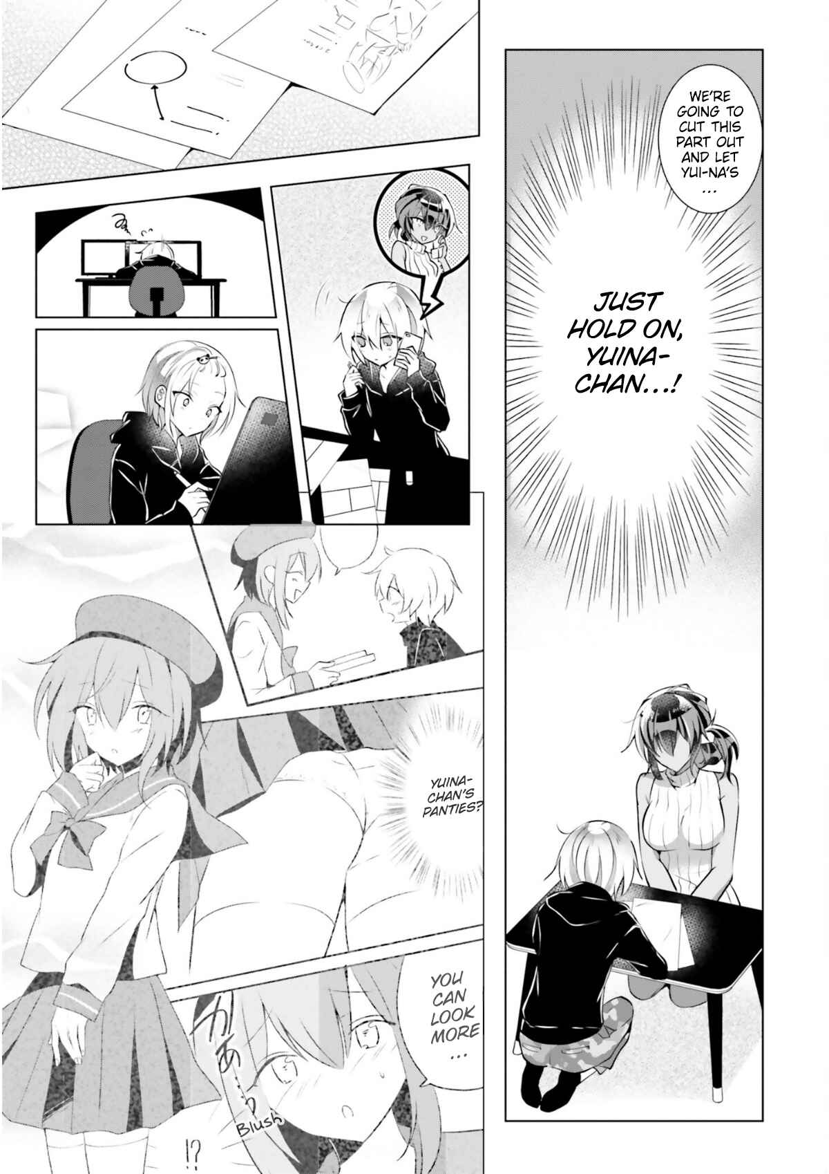 Page 19 Chapter 7 Kasshoku Henshuu-san to Shota Mangaka