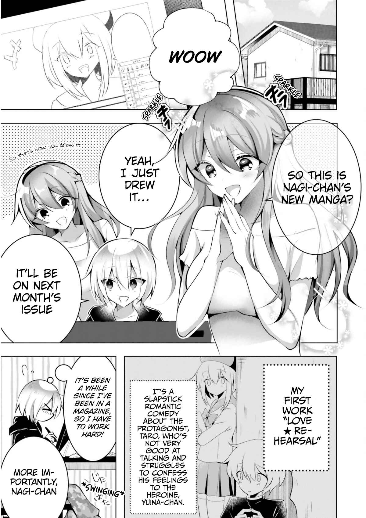 Page 3 Chapter 7 Kasshoku Henshuu-san to Shota Mangaka