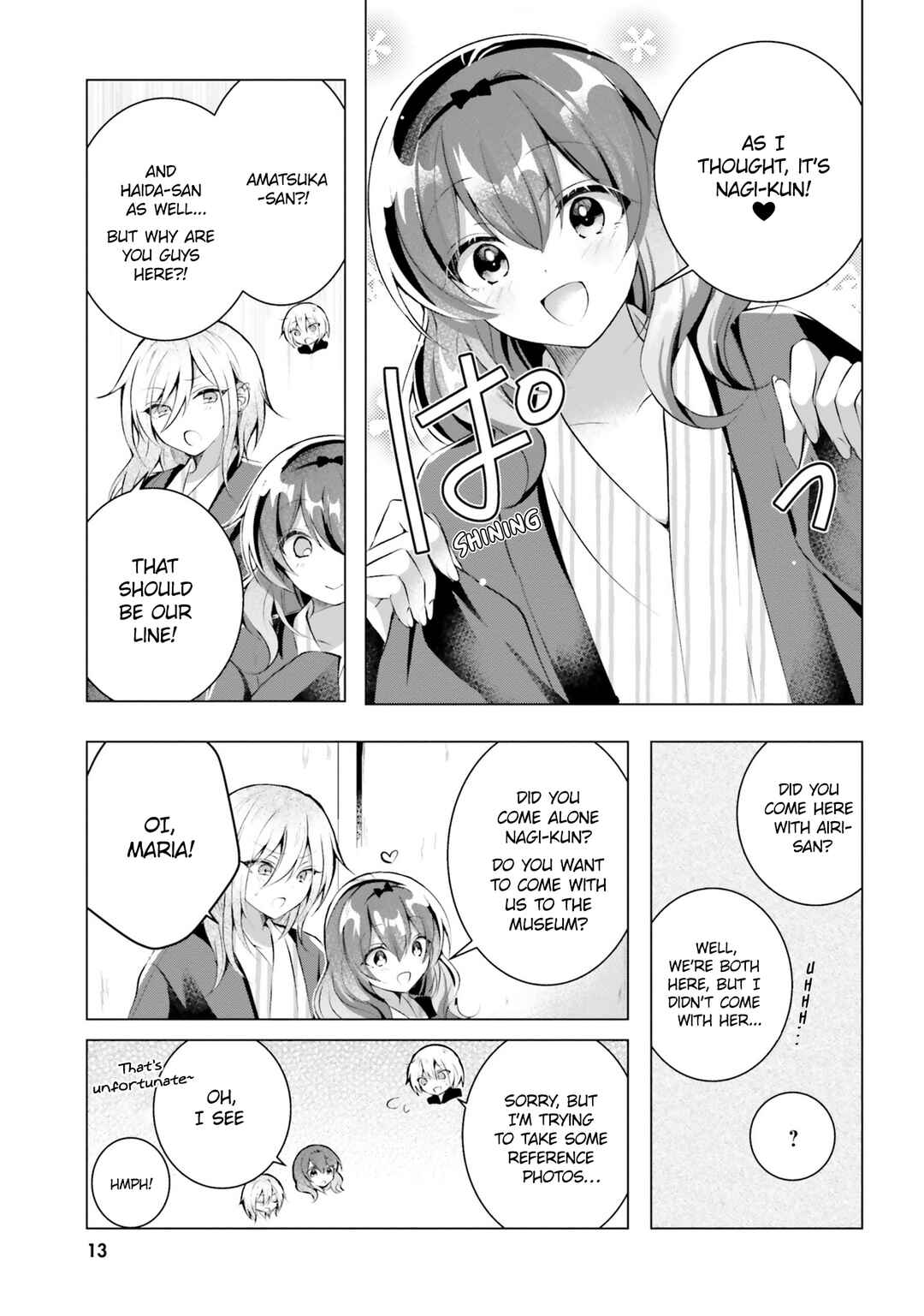 Page 14 Chapter 15 Kasshoku Henshuu-san to Shota Mangaka
