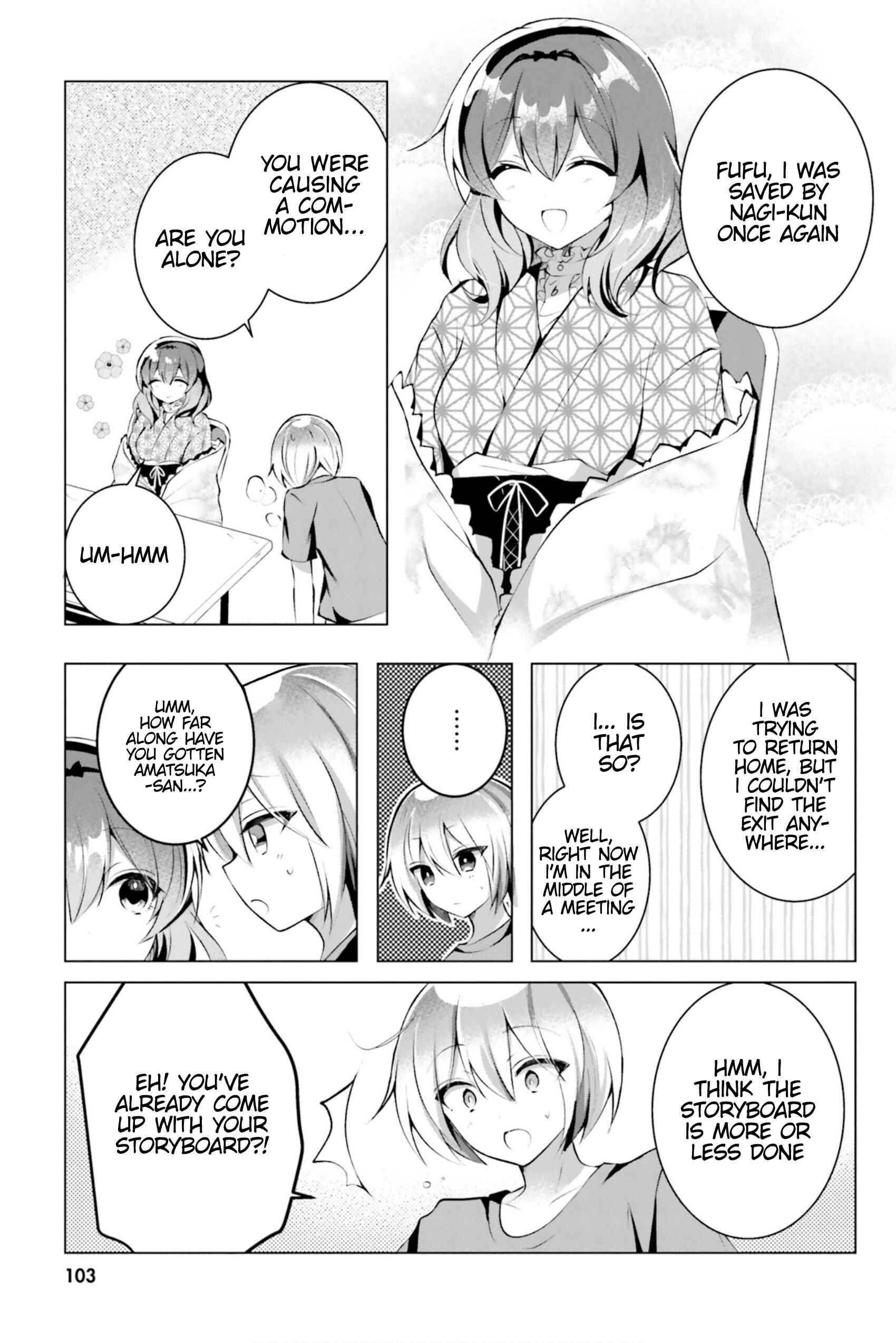 Page 6 Chapter 12 Kasshoku Henshuu-san to Shota Mangaka
