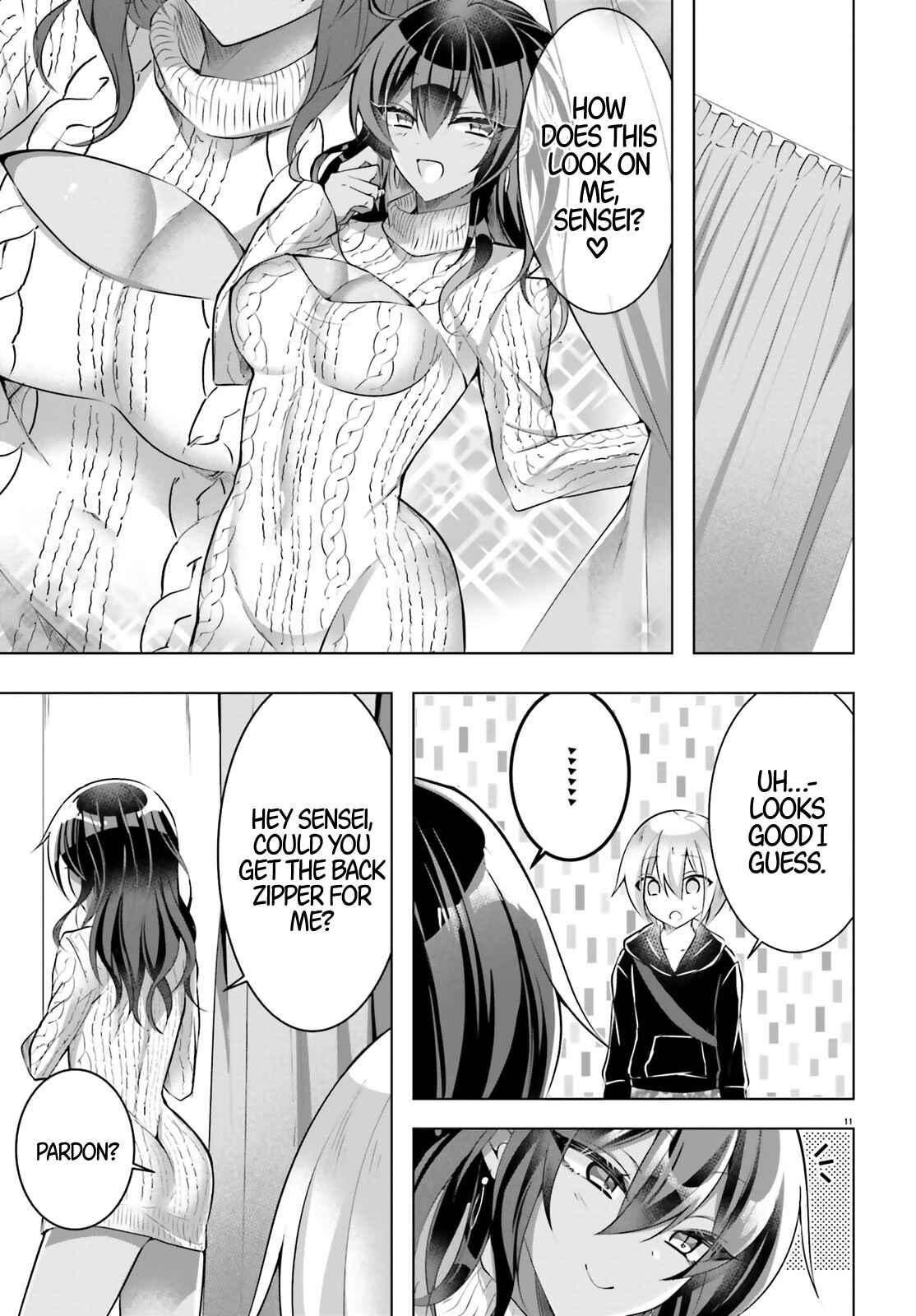 Page 11 Chapter 2 Kasshoku Henshuu-san to Shota Mangaka