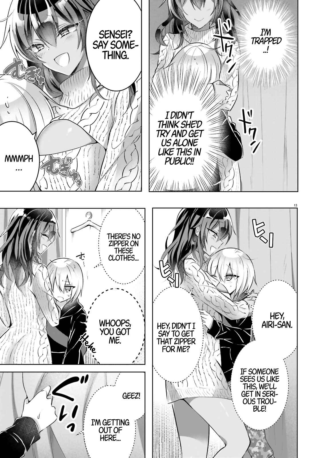Page 13 Chapter 2 Kasshoku Henshuu-san to Shota Mangaka